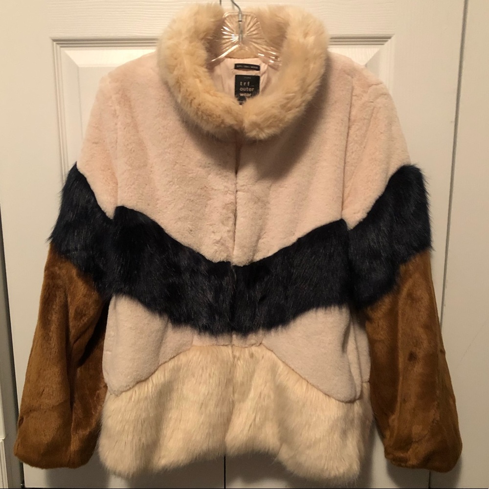 Zara Faux Fur Jacket